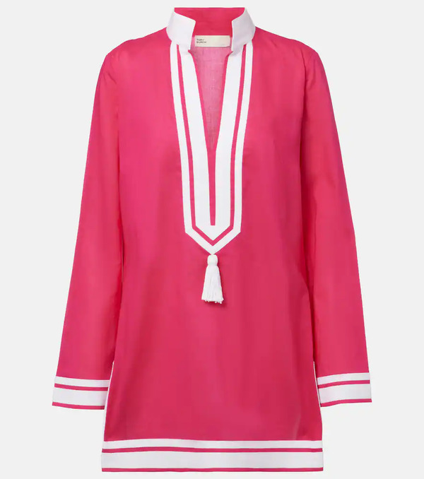  Tory Burch Tory Burch Túnica De Gasa De Algodón 