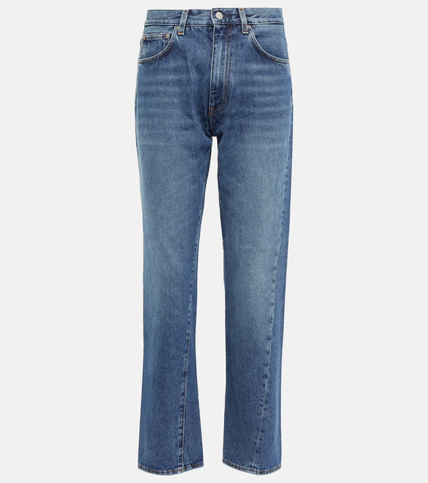  Toteme Toteme Jeans Rectos De Tiro Medio 