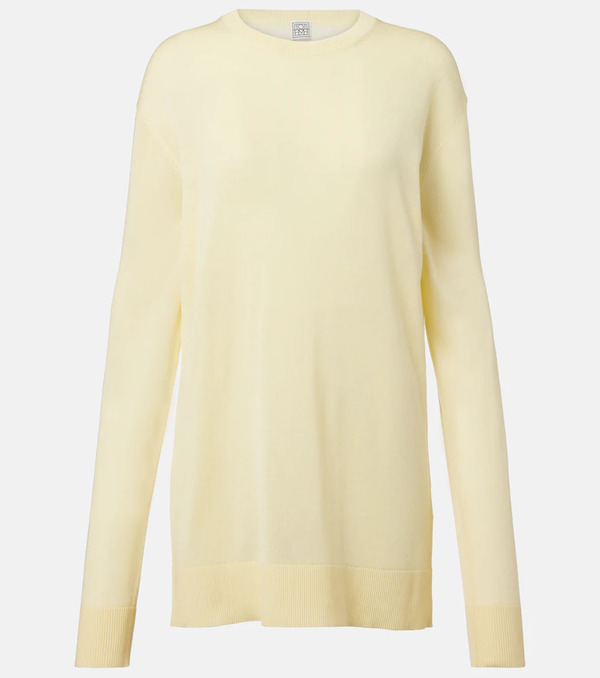  Toteme Toteme Jersey Translúcido Oversized 
