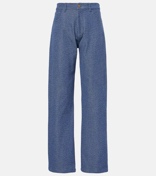  Tove Tove Pantalones Rectos Axel De Mezcla De Algodón 