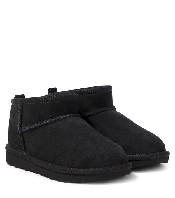  Ugg Kids Ugg Kids Botas Classic Ultra Mini De Ante Con Borrego 
