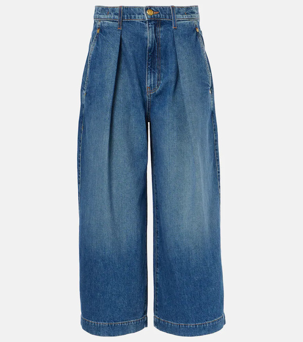 Ulla Johnson Ulla Johnson Jeans Anchos April Plisados 
