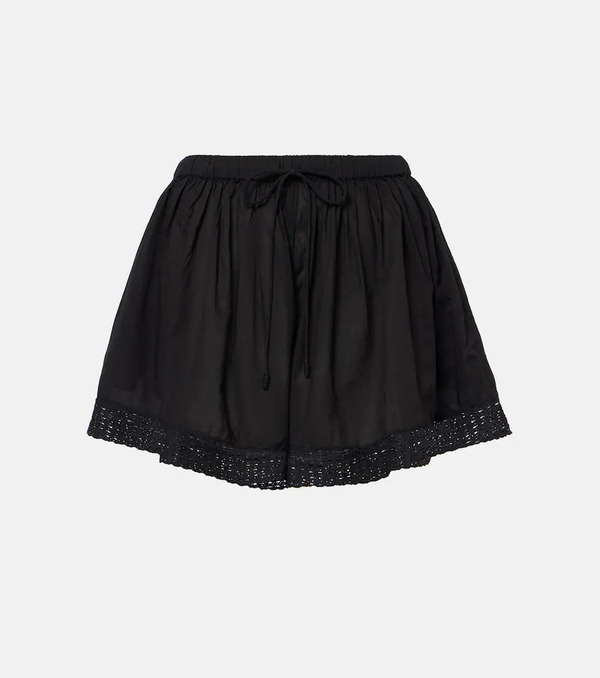  Ulla Johnson Ulla Johnson Shorts Isla De Algodón 