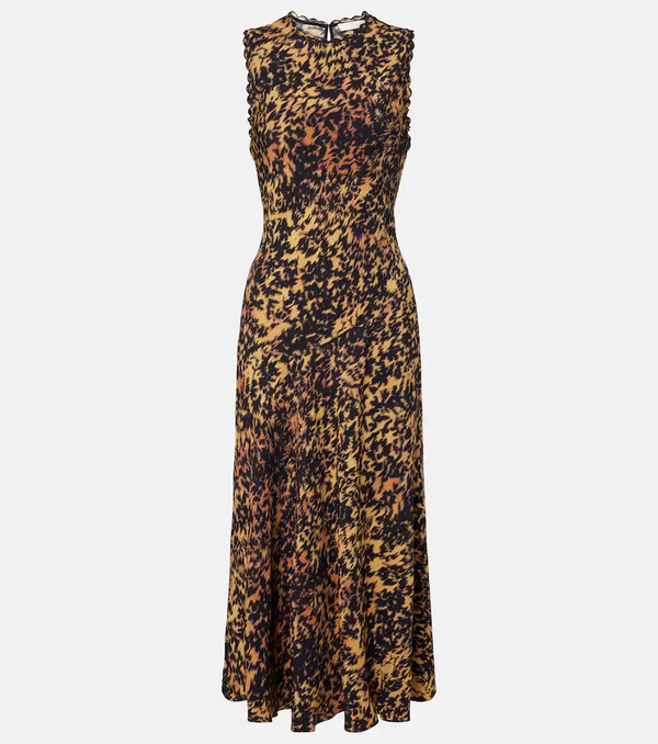  Ulla Johnson Ulla Johnson Vestido Midi Clea Estampado 