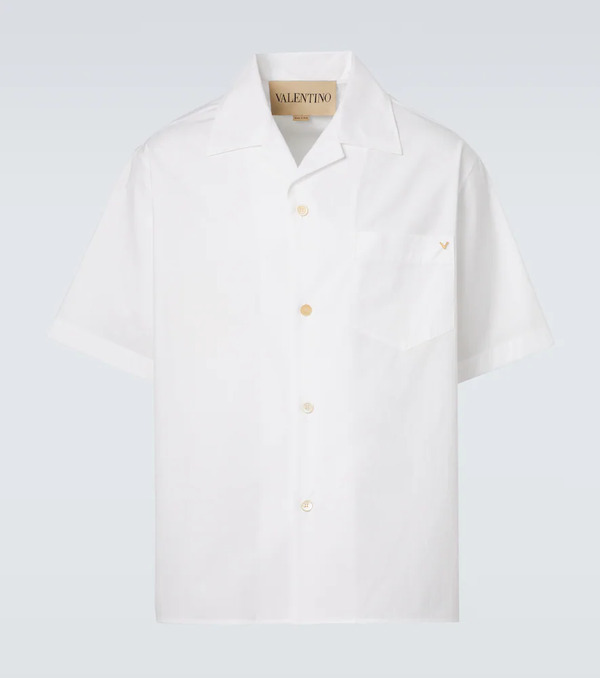  Valentino Valentino Camisa De Algodón 