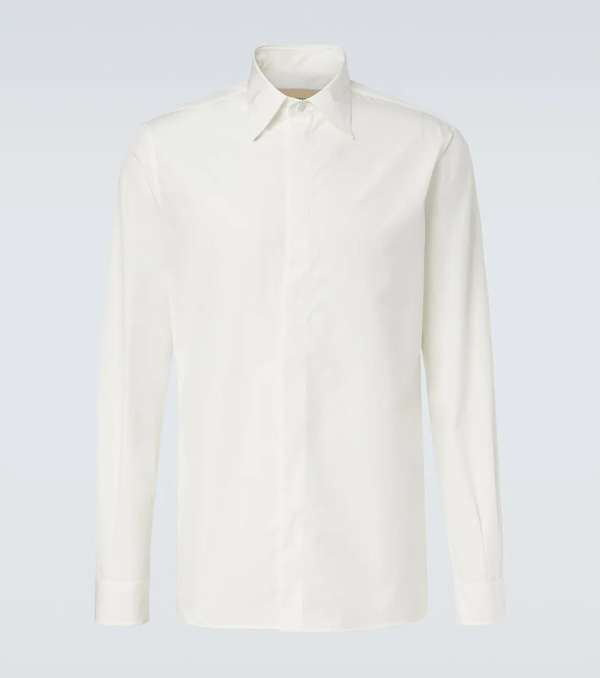  Valentino Valentino Camisa De Popelín De Algodón 