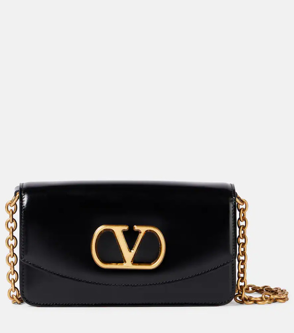  Valentino Garavani Valentino Garavani Clutch Vain Small De Piel 
