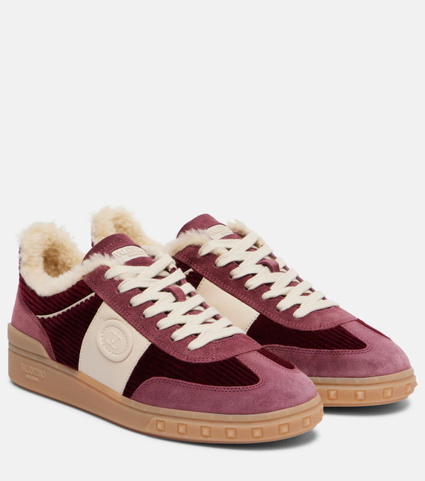  Valentino Garavani Valentino Garavani Zapatillas Upvillage De Ante Y Pana 