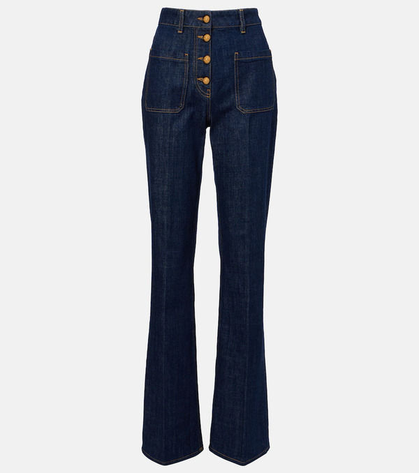  Valentino Valentino Jeans Flared De Tiro Alto 
