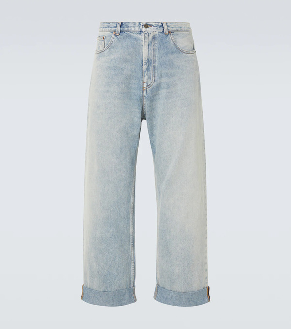  Valentino Valentino Jeans Rectos De Tiro Alto 