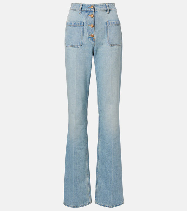  Valentino Valentino Jeans Rectos De Tiro Alto 
