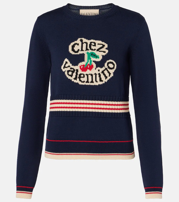  Valentino Valentino Jersey Chez Valentino De Algodón 