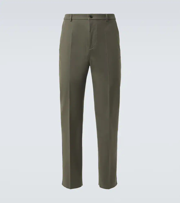  Valentino Valentino Pantalones Rectos De Algodón 