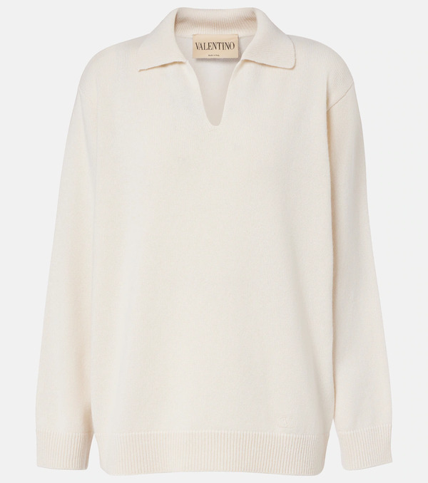  Valentino Valentino Polo Oversized De Cachemir 