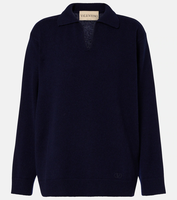  Valentino Valentino Polo Oversized De Cachemir 
