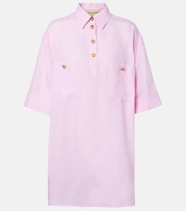  Valentino Valentino Polo Oversized De Lino 