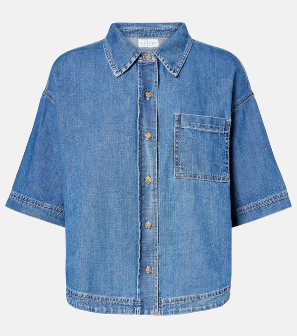  Velvet Velvet Camisa Kaddy De Denim 