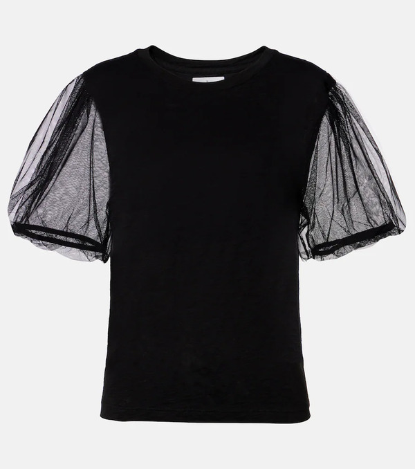  Velvet Velvet Top Justine De Algodón 