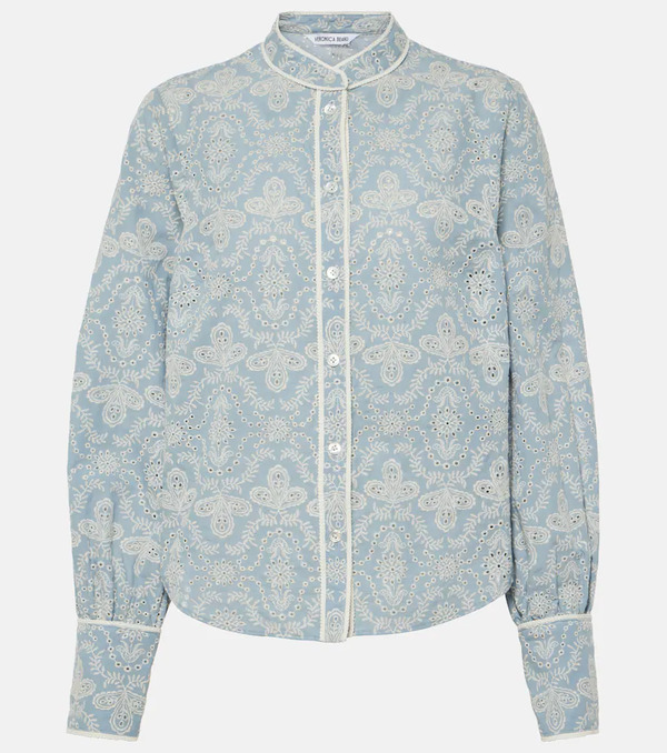  Veronica Beard Veronica Beard Blusa Thorp De Algodón 
