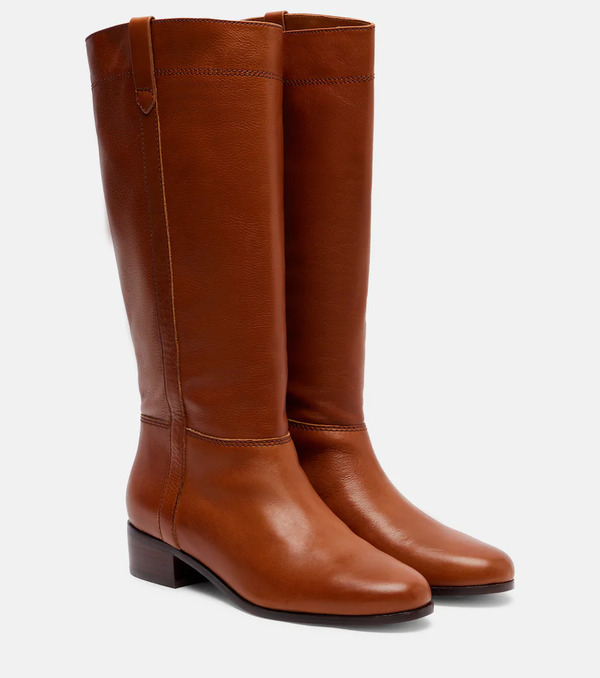 Veronica Beard Veronica Beard Botas Altas De Piel 