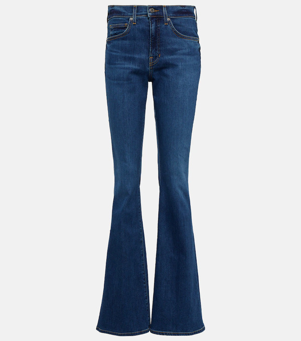  Veronica Beard Veronica Beard Jeans Flared Beverly De Tiro Alto 