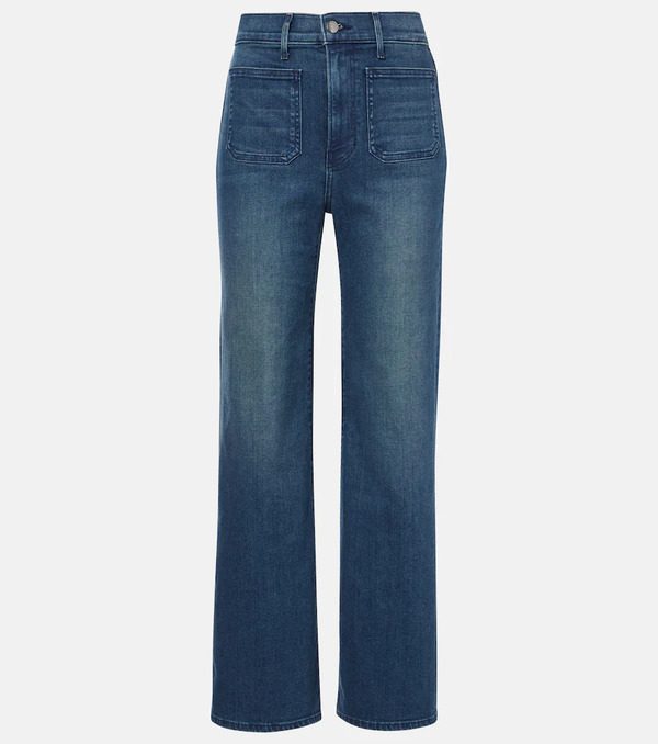  Veronica Beard Veronica Beard Jeans Flared Crosbie De Tiro Alto 