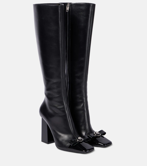  Versace Versace Botas Gianni Ribbon De Piel 