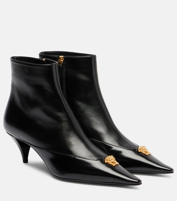  Versace Versace Botines La Medusa 55 De Piel 