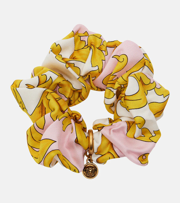  Versace Versace Coletero Medusa De Seda Estampado 
