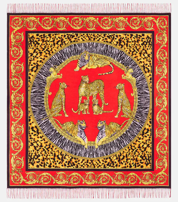  Versace Home Versace Home Manta Barocco De Lana Estampada 