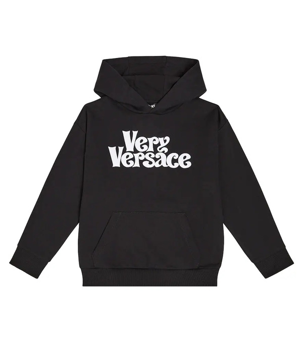  Versace Kids Versace Kids Sudadera Con Capucha De Algodón 