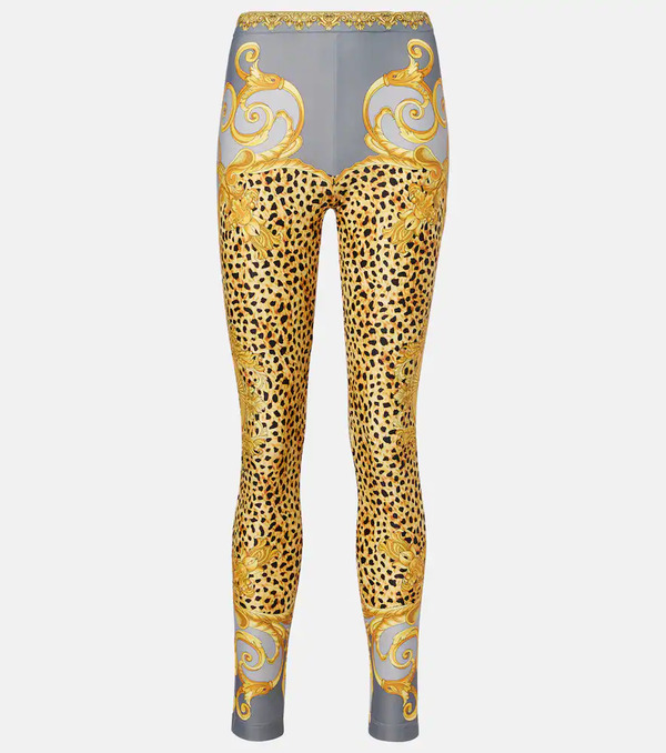  Versace Versace Leggings De Jersey Estampados 