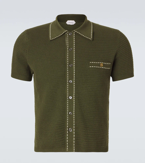  Versace Versace Polo Medusa De Algodón 