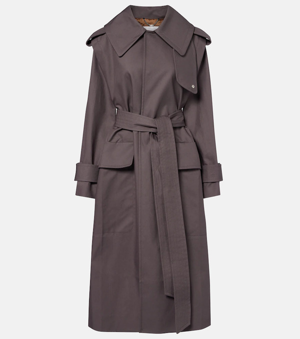  Victoria Beckham Victoria Beckham Gabardina Philippa De Algodón 