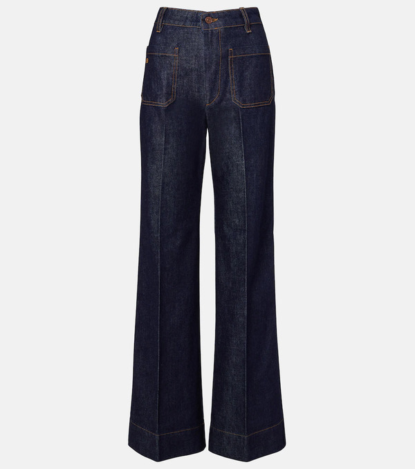  Victoria Beckham Victoria Beckham Jeans Anchos Alina 