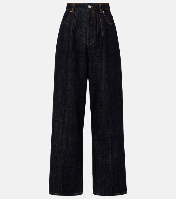  Victoria Beckham Victoria Beckham Jeans Rectos De Tiro Alto 