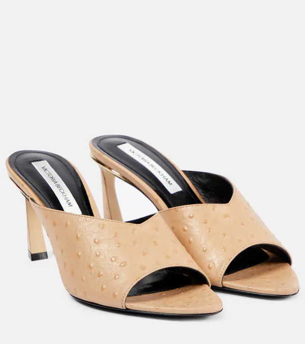  Victoria Beckham Victoria Beckham Mules De Piel 