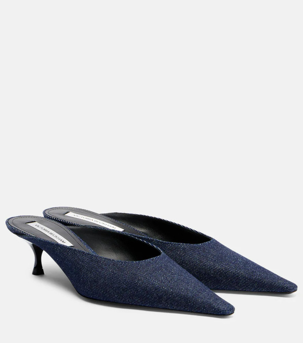  Victoria Beckham Victoria Beckham Mules Sloan De Denim 