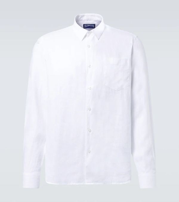  Vilebrequin Vilebrequin Camisa Caroubis De Lino 