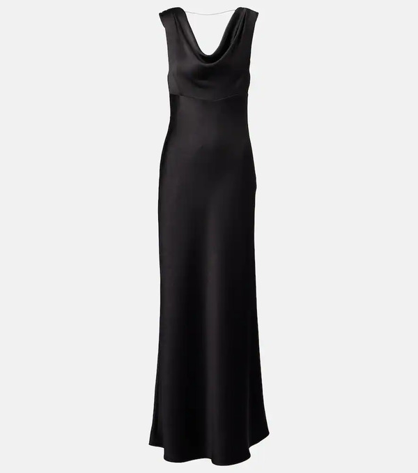  Vince Vince Vestido Largo Drapeado 