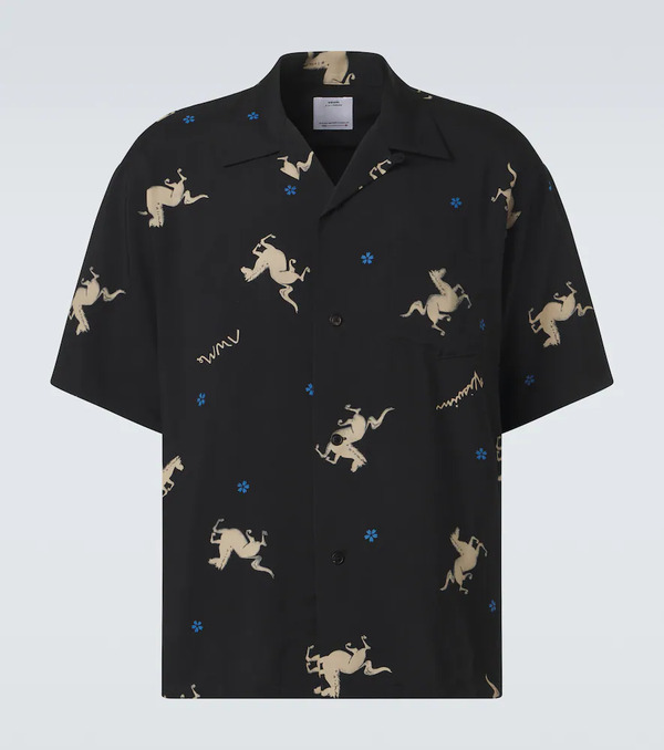  Visvim Visvim Camisa Crosby Estampada 