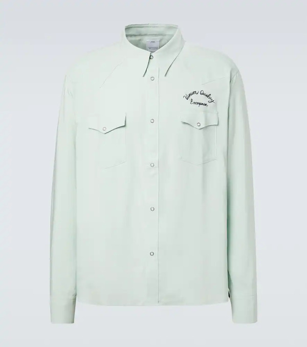  Visvim Visvim Camisa Four Corners De Lona 