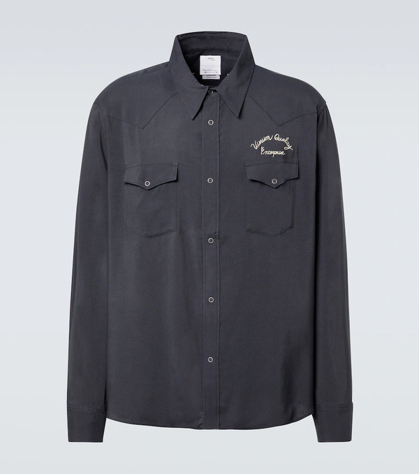  Visvim Visvim Camisa Four Corners De Lona 