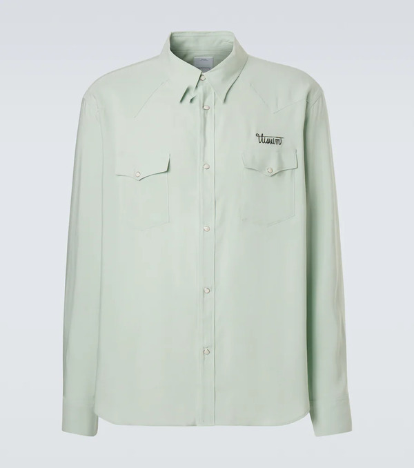  Visvim Visvim Camisa Four Corners De Lona 