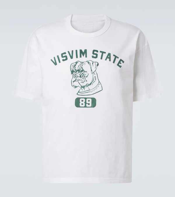  Visvim Visvim Camiseta Jumbo De Jersey De Algodón Estampada 