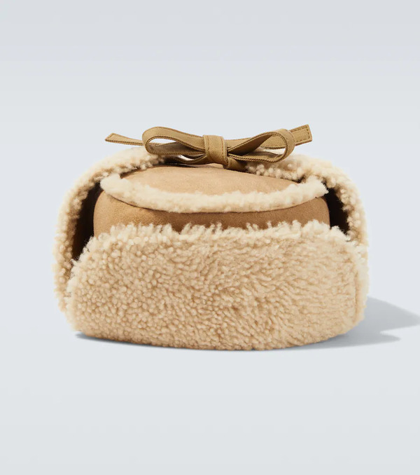  Visvim Visvim Gorro De Aviador Open Car De Borrego Y Algodón 
