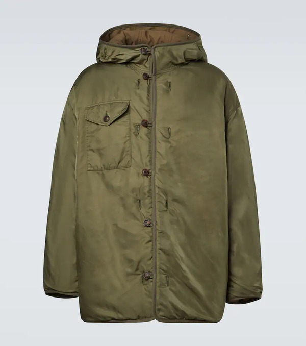  Visvim Visvim Parka De Plumas Greely Corps Reversible 