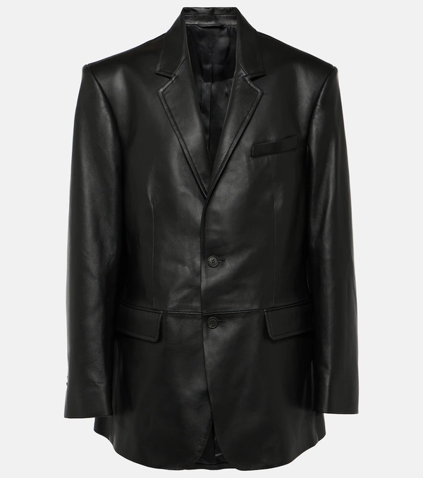  Wardrobe.nyc Wardrobe.nyc Blazer Oversized De Piel 