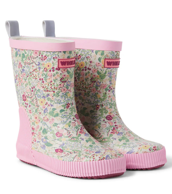  Wheat Wheat Botas De Lluvia Welly Florales 