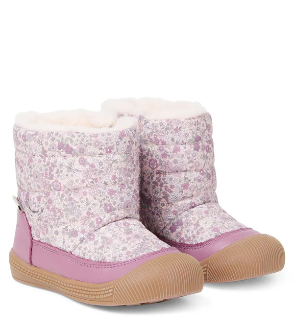  Wheat Wheat Botas Delaney Tex Con Piel Floral 